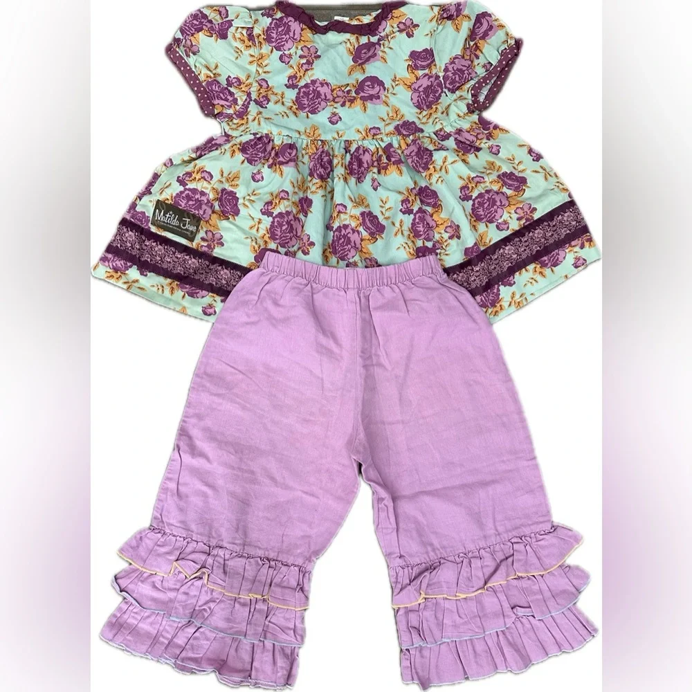 Matilda Jane Floral Two Piece Set - Picture 3 of 6